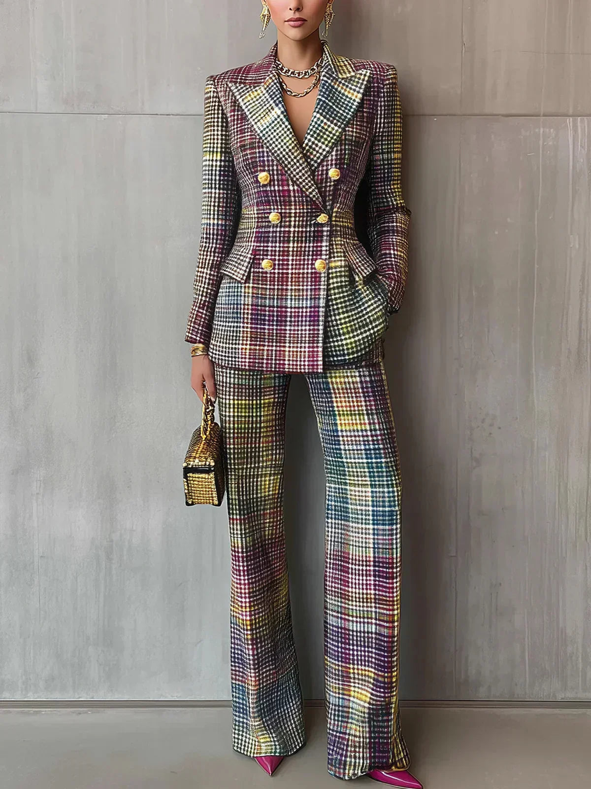 Grace - Elegant Tailored Power Suit