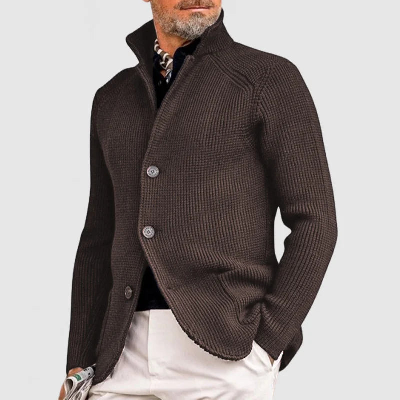 Marlon | V-Neck Cardigan with Buttons and Pockets