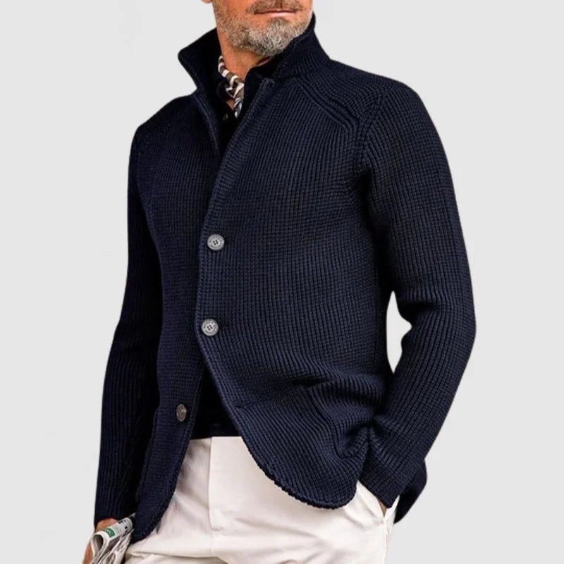 Marlon | V-Neck Cardigan with Buttons and Pockets
