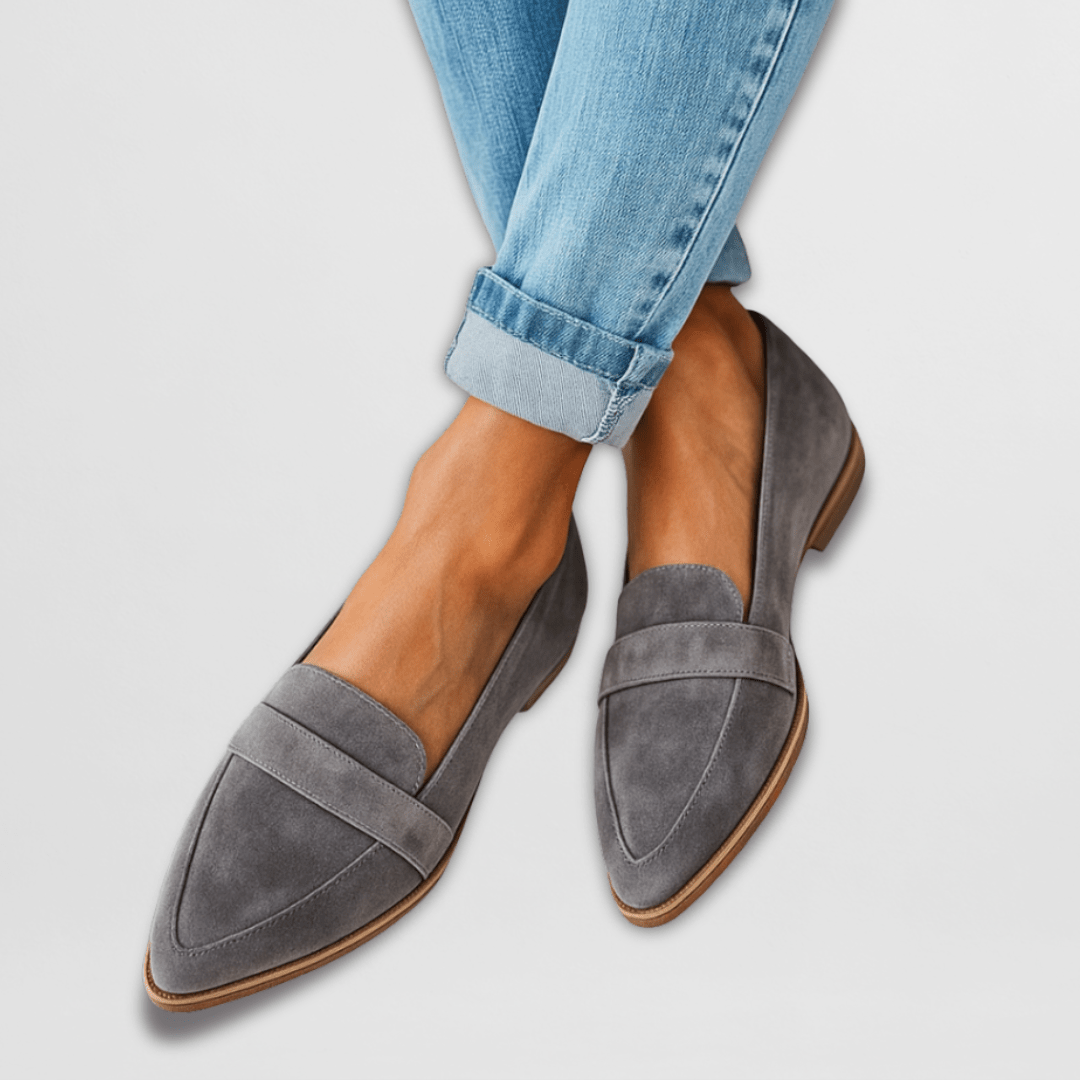 Helen | Soft Slip-On Loafers – Cushioned Footbed, Suede-Feel Upper