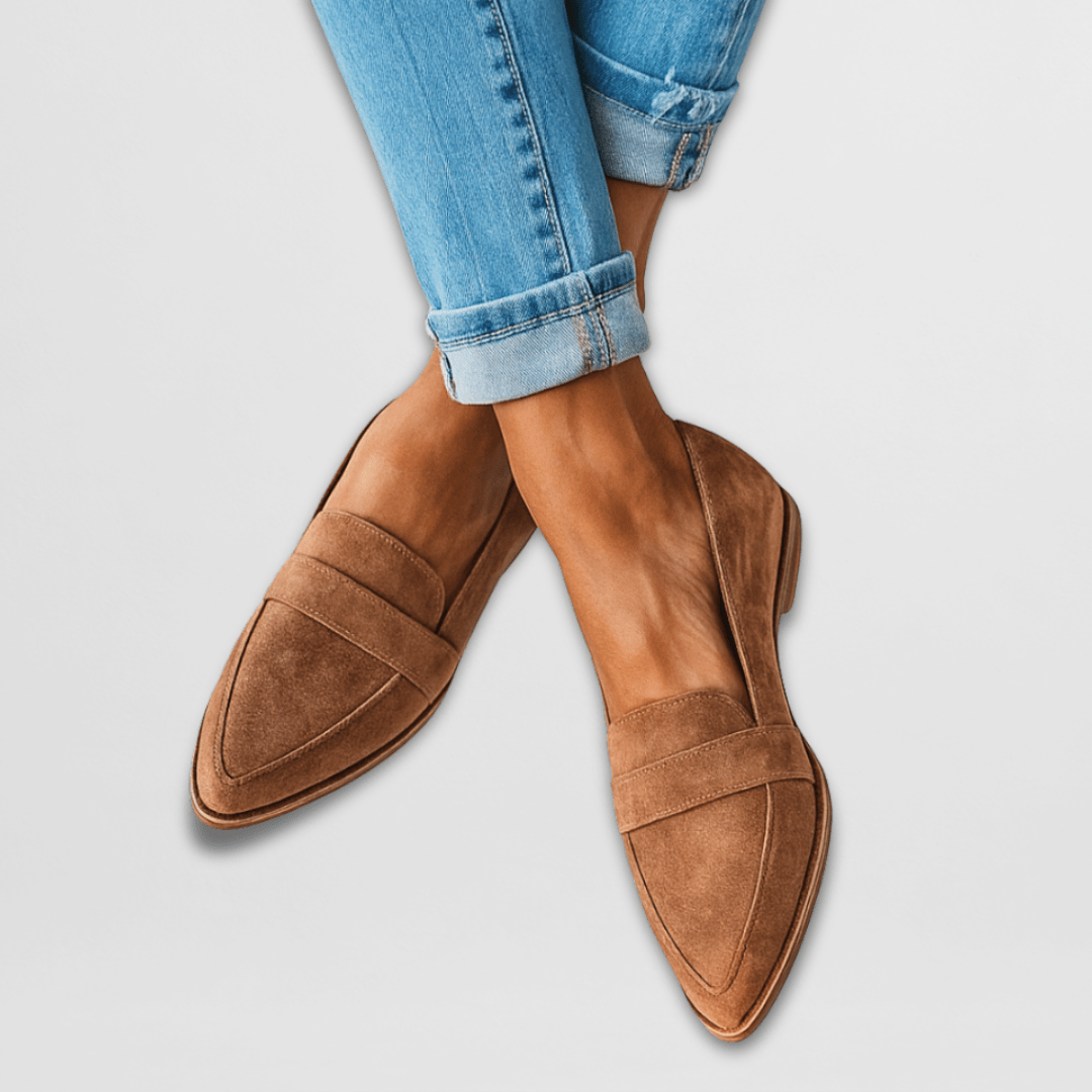 Helen | Soft Slip-On Loafers – Cushioned Footbed, Suede-Feel Upper
