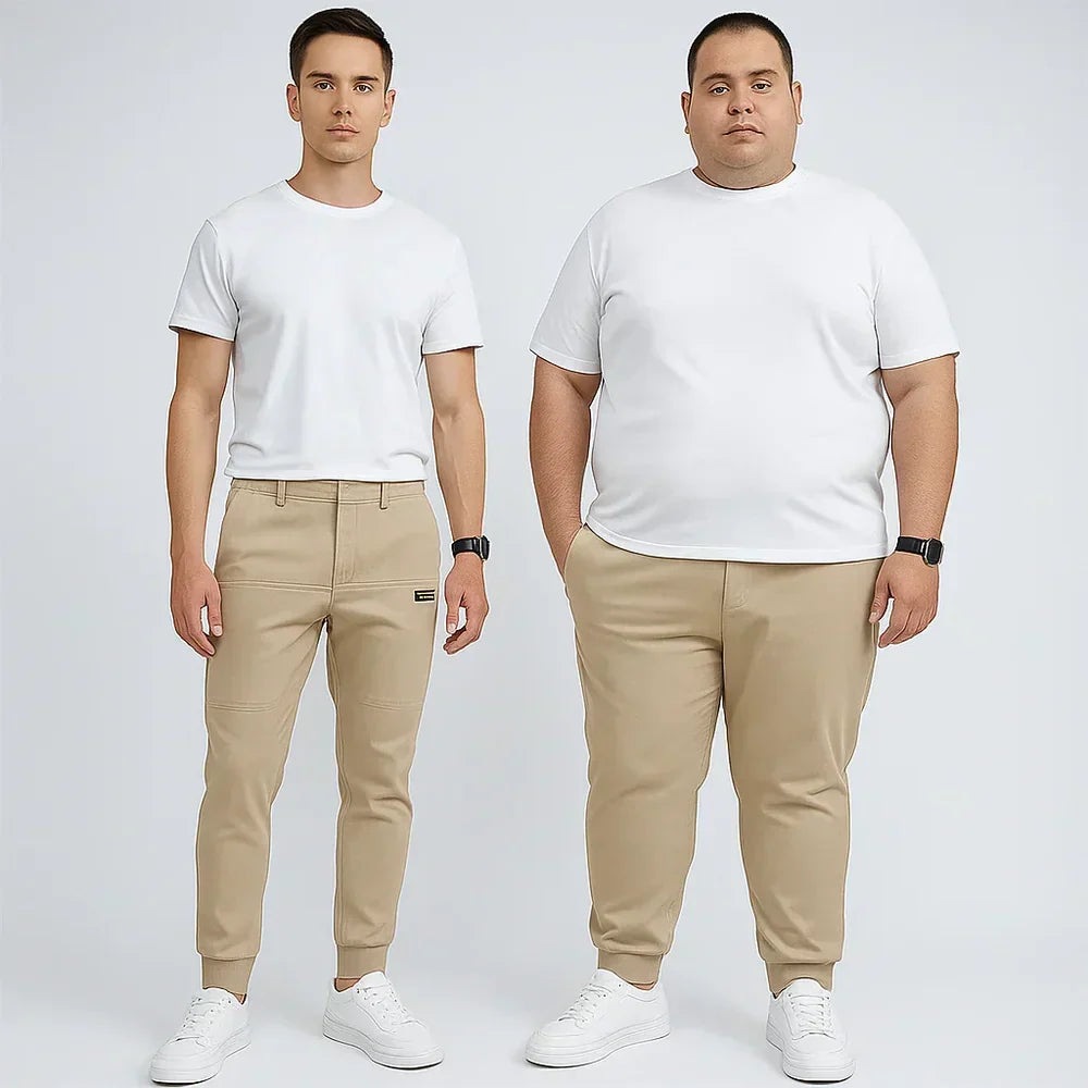 Rael | Slim Stretch Smart Trousers for Men