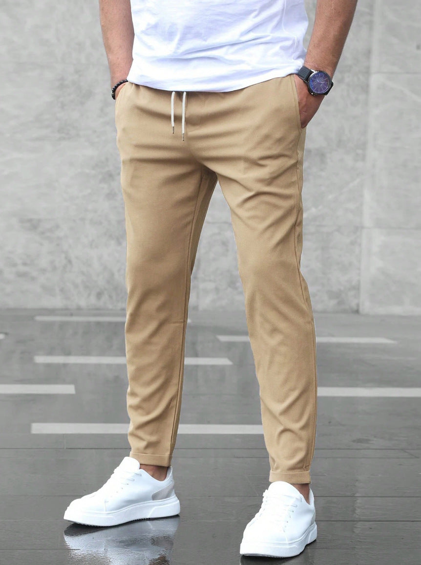Franco | Tailored Trousers for Men with Drawstring
