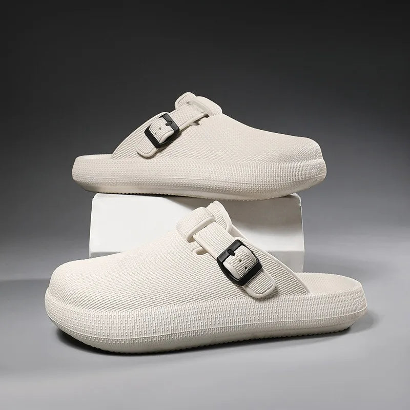 BERGEN BUCKLE CLOGS