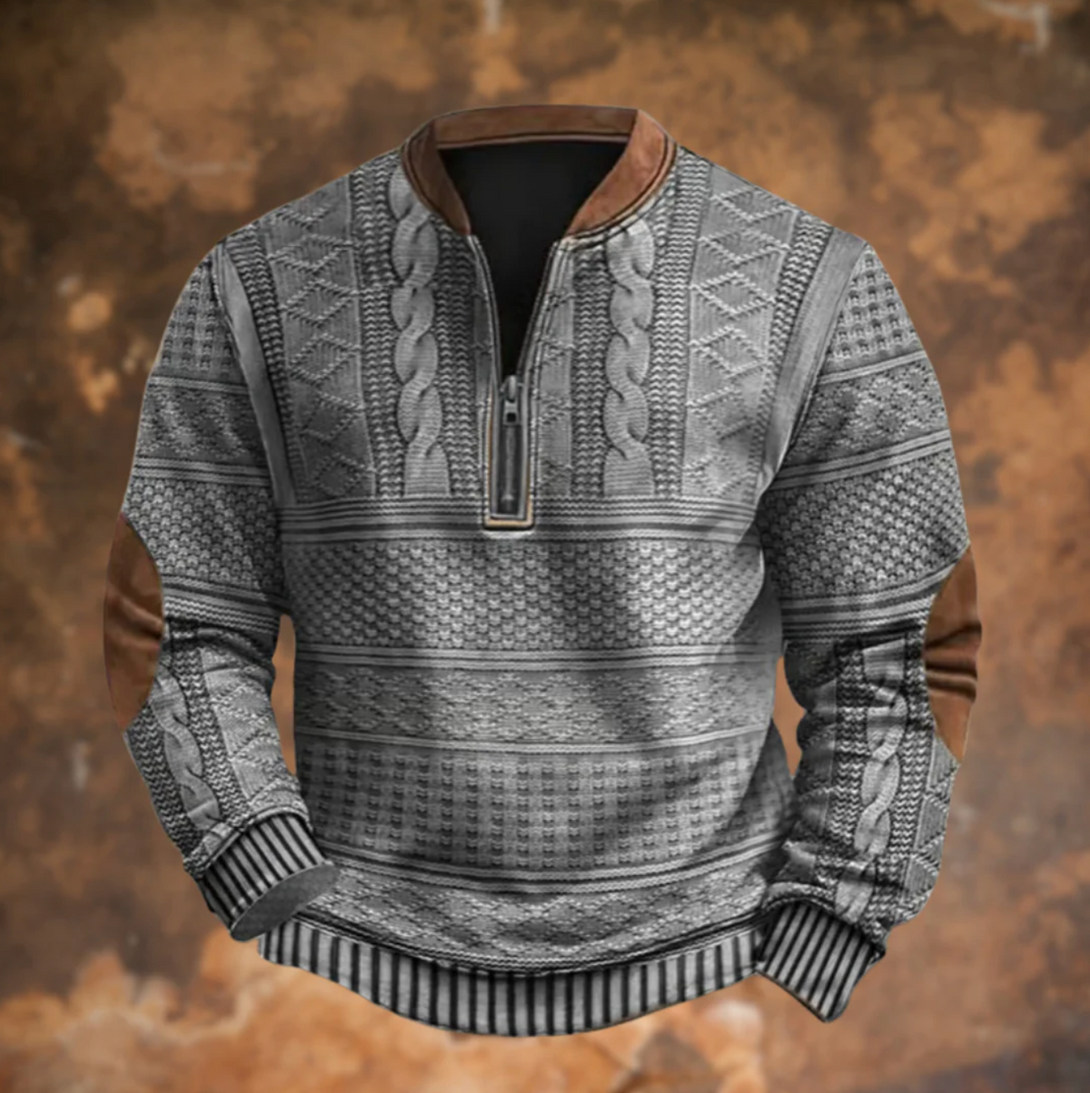 Henry™ | Retro Zip-Up Jumper