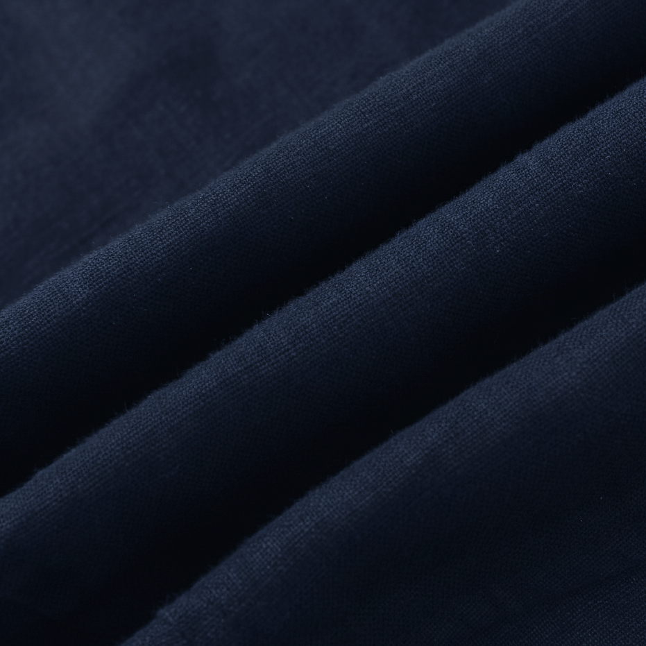 Callum | Straight Leg Trousers with Drawstring Waist