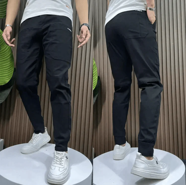 Rael | Slim Stretch Smart Trousers for Men