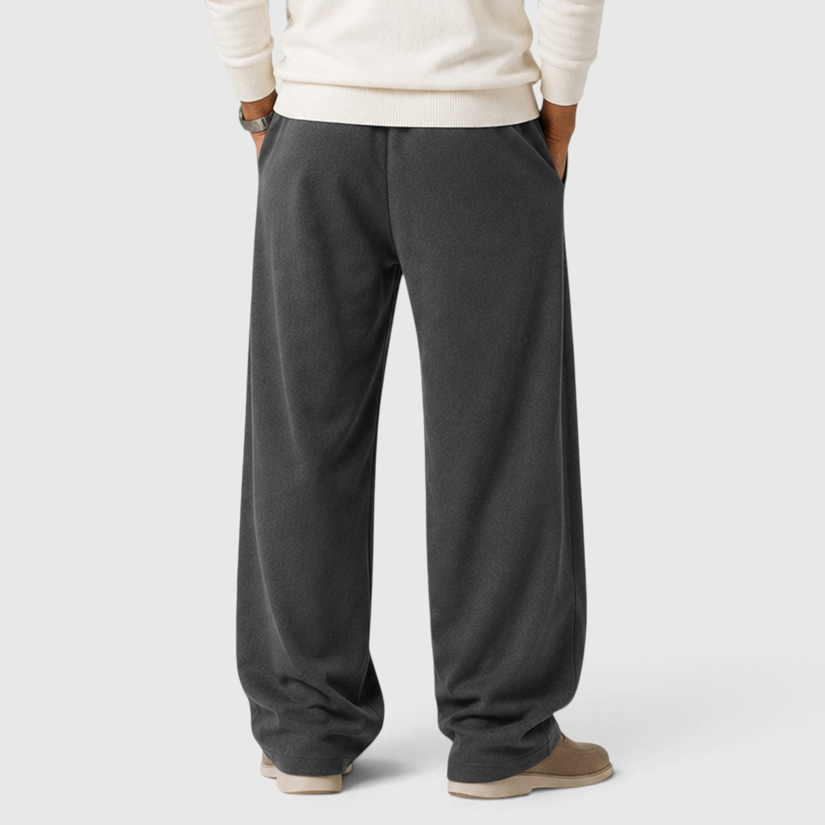 Freddie | Knitted Joggers with Straight Leg