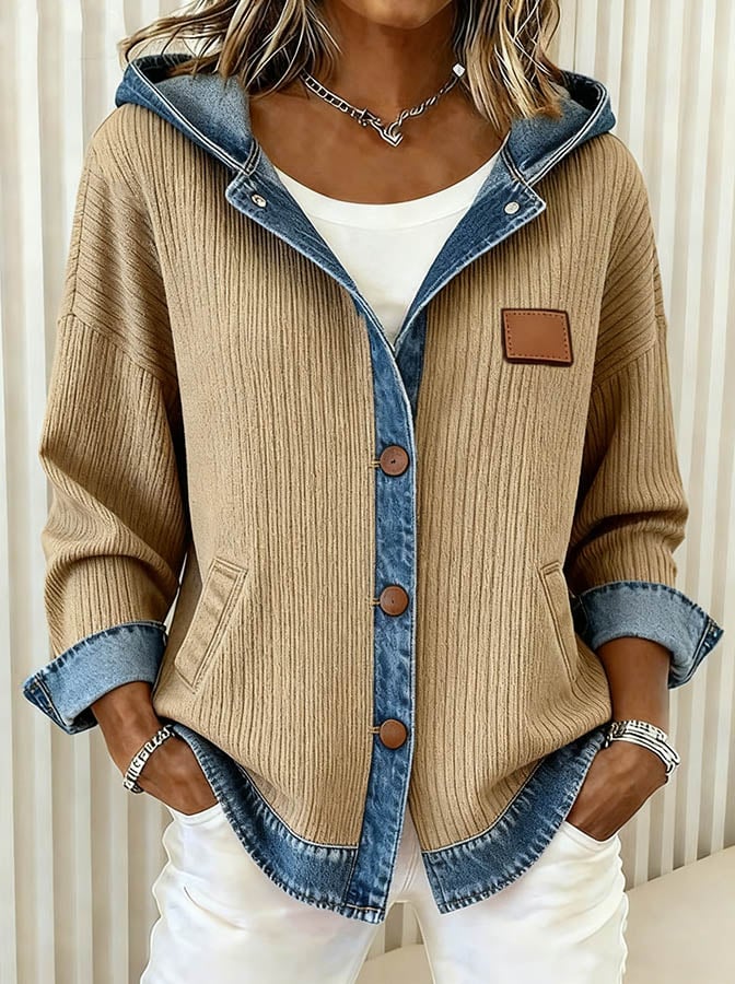 A jacket with an elegant design