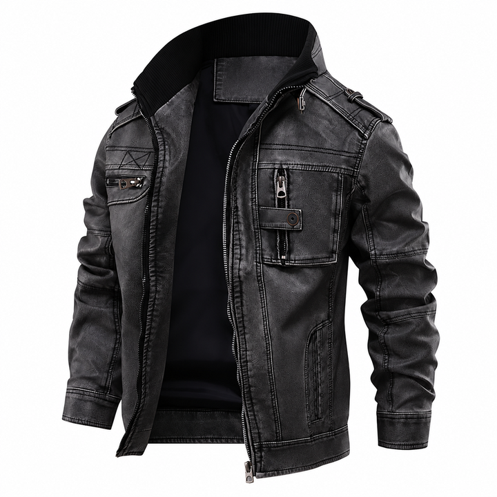 Frederick | Classic Leather Jacket