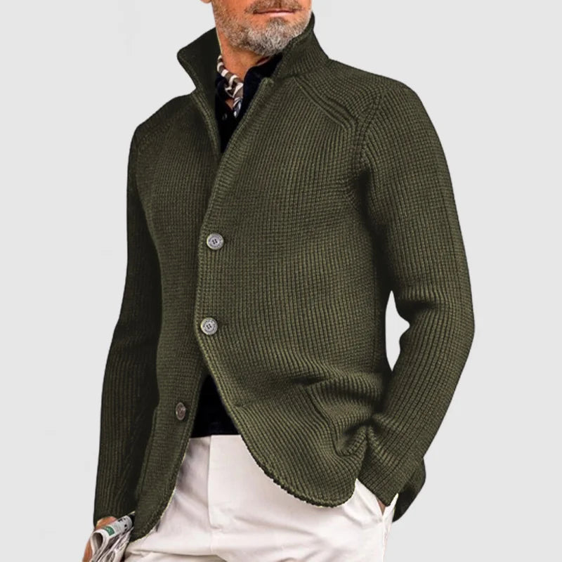 Marlon | V-Neck Cardigan with Buttons and Pockets