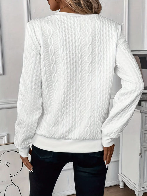 AMY | SWEATER WITH ZIPPER