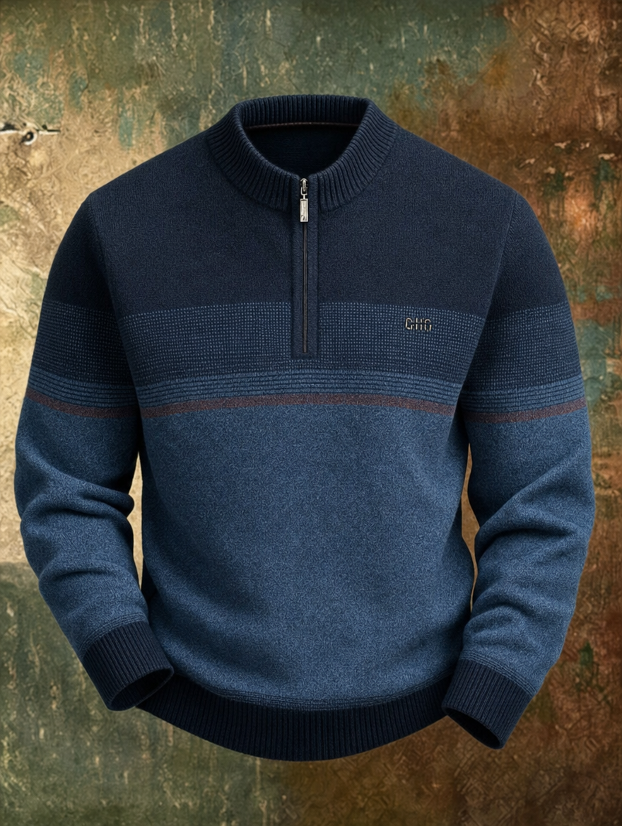 George™ | Premium Wool Half-Zip Jumper