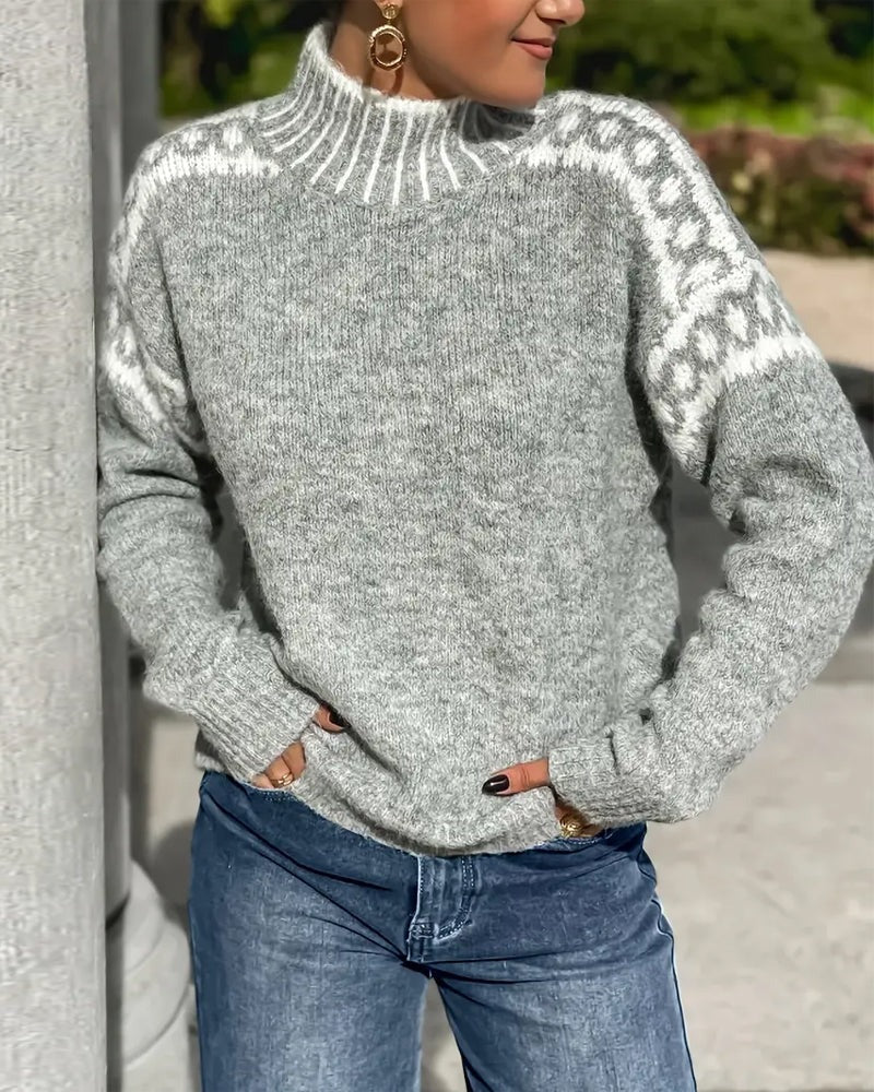 Warm Women’s Waffle-Knit Jumper | Comfort & Softness